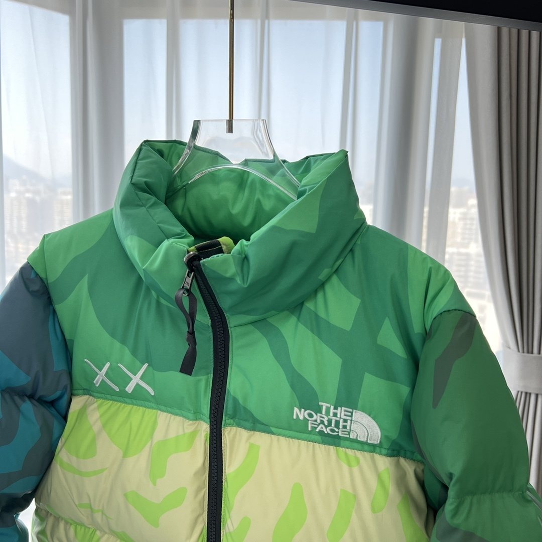 The North Face Camouflage Puffer Jacket