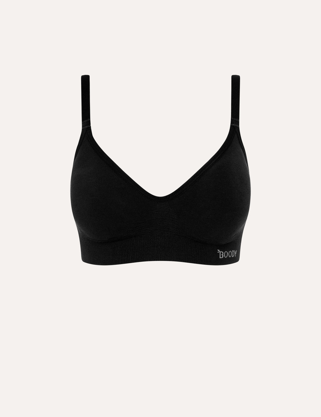 Wireless T-Shirt Bra - Black
