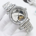 Longines Silver White Dial Bracelet Watch